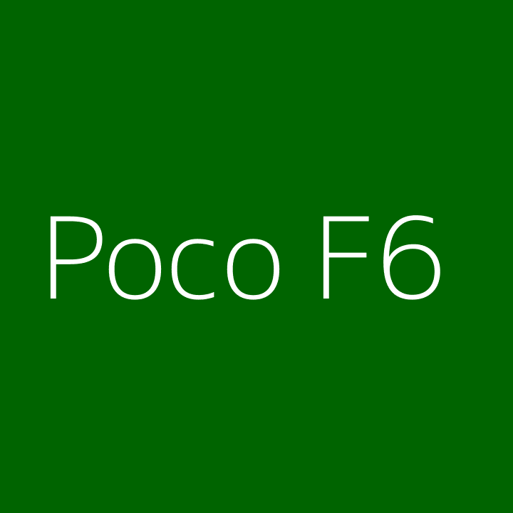 Xiaomi Poco F6