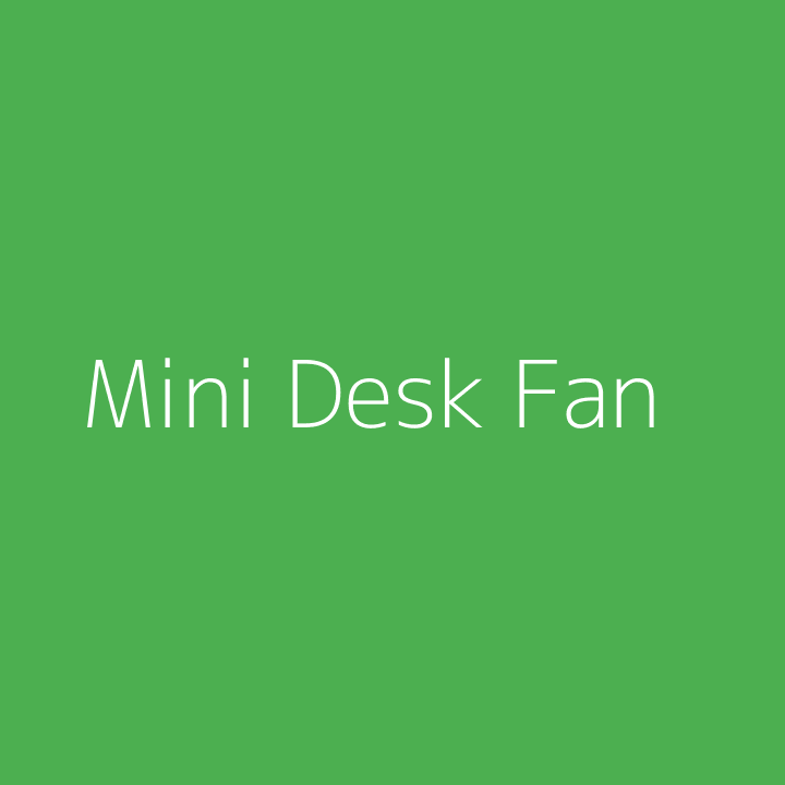 Mini USB Desk Fan