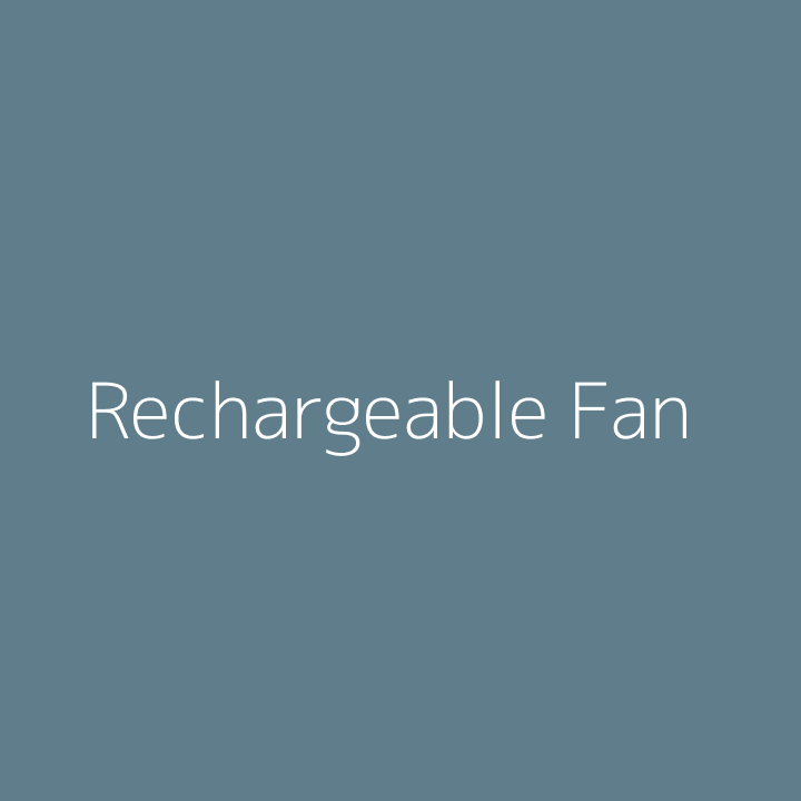 Rechargeable Table Fan
