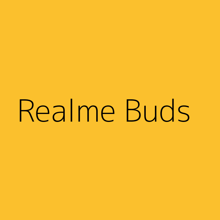 Realme Buds Classic Wired