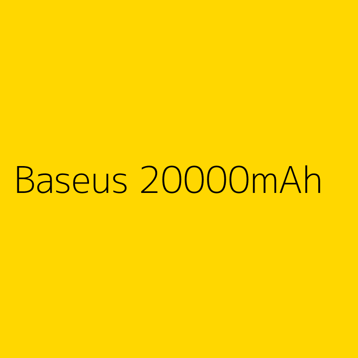 Baseus 20000mAh QuickCharge